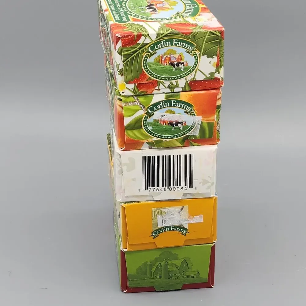 Corlin Farms Moisturizing Milk Soap Lot of 5 Assorted Scents New